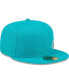 ფოტო #2 პროდუქტის Men's Aqua Miami Dolphins Flawless 59FIFTY Fitted Hat