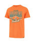 Men's Orange Distressed Miami Dolphins Last Call Franklin T-shirt