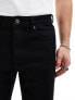 ASOS DESIGN classic rigid jeans in black