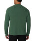 Фото #22 товара Men's Large Croc Thermal Waffle Sleep Shirt