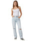 ფოტო #4 პროდუქტის Women's Long Straight Jeans