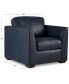 Фото #7 товара Cheriel 39" Leather Chair, Created for Macy's