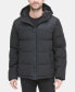 Фото #16 товара Men's Mixed-Media Puffer Coat, Created for Macy's