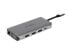 Фото #2 товара ALLNET PSUC0216 - USB 3.2 Gen 1 (3.1 Gen 1) Type-C - 3.5mm - HDMI - RJ-45 - USB 2.0 - USB 3.2 Gen 1 (3.1 Gen 1) Type-A - USB 3.2 Gen 1 (3.1 Gen 1) Type-C - VGA - 3840 x 2160 pixels - MicroSD (TransFlash) - SD - Grey - 100 W