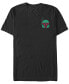 ფოტო #1 პროდუქტის Men's Bobba Head Pocket Short Sleeve Crew T-shirt