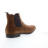 Bruno Magli Billy MB2BILB0 Mens Brown Suede Slip On Chelsea Boots