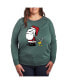 ფოტო #1 პროდუქტის Plus Size Peanuts Christmas Graphic Pullover T-shirt