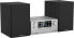 KENWOOD M-925DAB-S Micro Hi-Fi System with DAB+, CD, USB, Bluetooth, 2 x 50 Watt RMS and TFT Display; Frosted Aluminium