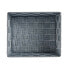 Multi-purpose basket Grey Cloth 2,4 L 20 x 8 x 24 cm (24 Units)