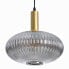 Фото #6 товара Потолочный светильник BB Home стеклянный серый позолоченный металл 30 x 30 x 26 см