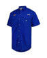 ფოტო #3 პროდუქტის Men's Royal Florida Gators Bonehead Button-Up Shirt