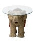 Фото #2 товара Журнальный столик Design Toscano Фестиваль слонов в Джайпуре с стеклянной столешницей