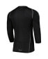 Фото #2 товара Men's Black Nashville SC 2023 Goalkeeper Long Sleeve Replica Jersey