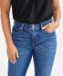ფოტო #3 პროდუქტის Petite Mid-Rise Cuffed Girlfriend Jeans, Created for Macy's