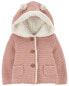 Baby Sherpa-Lined Hooded Jacket NB