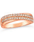 Ring Featuring (1/2 ct. t.w.) Nude Diamond™ set in 14k Rose Gold