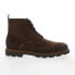 Фото #1 товара Bruno Magli Grafton BM1GRAP1P Mens Brown Suede Casual Dress Boots 11