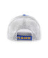 Фото #2 товара Men's Royal, White Los Angeles Rams Drifter Adjustable Trucker Hat