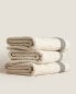 Фото #18 товара Cotton bath towel with pleated border