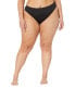 Фото #1 товара Nike 293635 Women Essential High-Waist Bottoms Swimwear Black Size XL