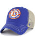 Фото #2 товара Men's Royal, Natural Denver Broncos Notch Trucker Clean Up Adjustable Hat