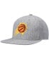 Фото #1 товара Men's Heathered Gray Phoenix Suns 2.0 Snapback Hat