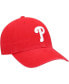 Фото #4 товара Boys Red Philadelphia Phillies Team Logo Clean Up Adjustable Hat