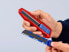 Фото #19 товара KNIPEX CutiX® 90 10 165 BK Utility Knife with Stabilisation Rail Blade Lock 18 mm Snap Off Blade Cutter Knife Carpet Knife