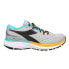 Фото #1 товара Diadora Mythos Blushield 6 Running Mens Silver Sneakers Athletic Shoes 176892-C