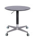 Фото #1 товара Adjustable 360 Swivel Coffee Table with Aluminum Base