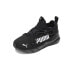 Фото #2 товара Puma Rift Slip On Speckle Toddler Boys Black Sneakers Casual Shoes 38709902