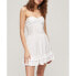 Фото #1 товара SUPERDRY 50´S Embroidered Bandeau Sleeveless Short Dress
