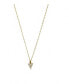 Фото #1 товара Roberta Sher Designs 14k Gold Filled Pave Triangle Charm On Chain