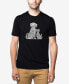 Фото #1 товара Men's Premium Blend Word Art Dogs and Cats T-shirt