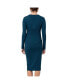 Фото #6 товара Maternity Ripe Lola Cross Front Nursing Dress Peacock