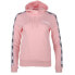 Фото #1 товара Puma Tape Logo Pullover Hoodie Womens Pink Casual Outerwear 58700503