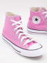 Converse Chuck Taylor Hi trainers in pink