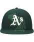 Men's Green Oakland Athletics Shadow Logo 59FIFTY Fitted Hat