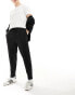 Фото #3 товара ASOS DESIGN tapered scuba joggers in black