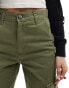 Фото #3 товара French Connection twill cargo trousers in khaki