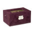 Фото #4 товара Коробка для часов Металл Бордовый (16 x 8,5 x 11 cm) (6 штук)