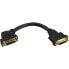 Фото #2 товара InLine DVI-I Adapter Cable 24+5 DVI female / female with flange 0.2m