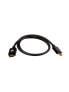 Фото #2 товара V7 Black Video Cable Pro HDMI Male to HDMI Male 1m 3.3ft - 1 m - HDMI Type A (Standard) - 2 x HDMI Type A (Standard) - 48 Gbit/s - Black
