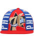 Фото #4 товара Men's Red Philadelphia 76ers Hardwood Classics Big Face Callout Snapback Hat