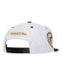 ფოტო #3 პროდუქტის Men's White, Black Los Angeles Dodgers Cooperstown Collection MVP Snapback Hat