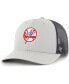 Men's Gray New York Yankees Secondary Trucker Snapback Hat