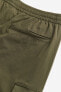 Фото #7 товара Relaxed Fit Nylon Cargo Joggers