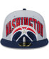 Фото #4 товара Men's Gray/Navy Washington Wizards Tip-Off Two-Tone 59FIFTY Fitted Hat