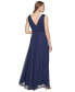 Women's Embellished High-Low Gown Синий, 18 - фото #2