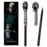 Фото #1 товара NOBLE COLLECTION Harry Potter Death Eater Skull Wand +Bookmark Pen